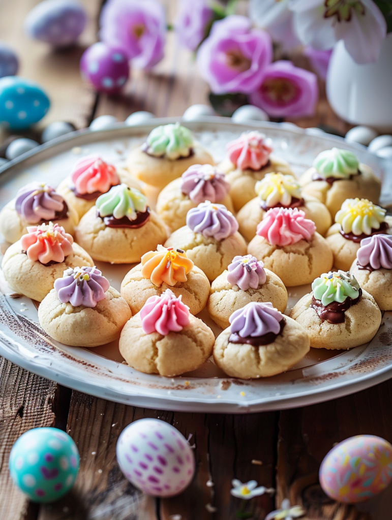 abdessalam hmouch A beautifully arranged platter of Easter Bl 2bf5a2f9 ddfd 40ce a591 ff4808b0d146 0 Easter Blossom Cookies: 6 Easy Steps for a Fun & Festive Treat