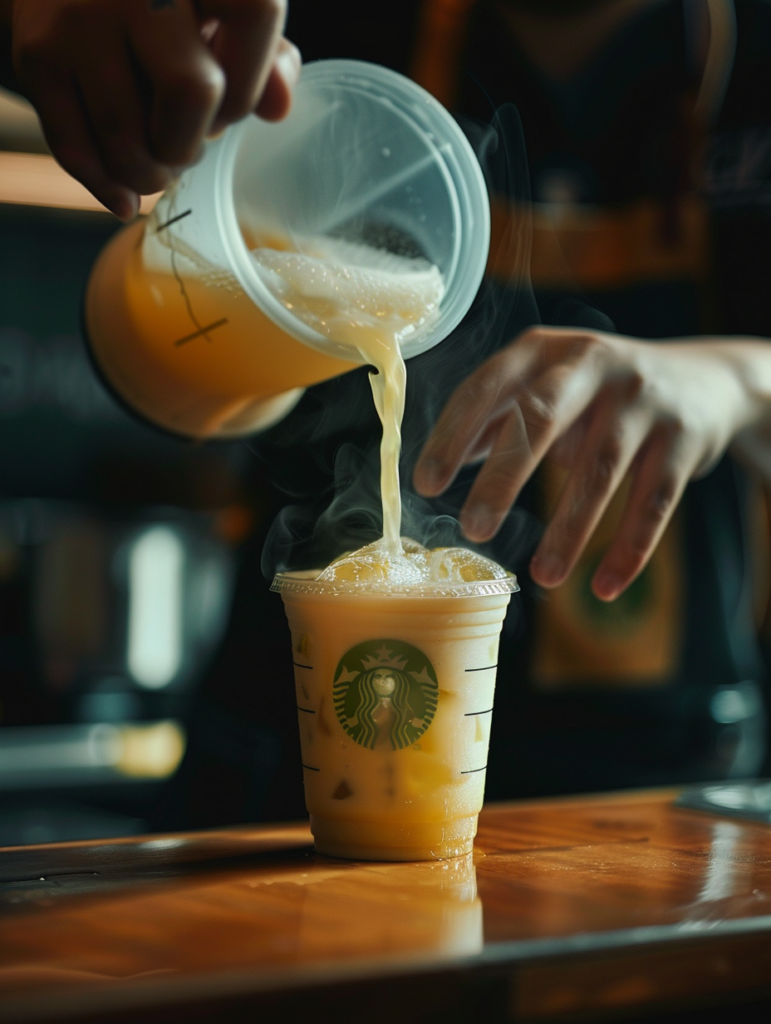abdessalam hmouch A close up action shot of a Starbucks baris 5952d534 f55a 4140 afbc 641f18add9f1 1 Starbucks Medicine Ball Tea: The Ultimate Soothing Drink