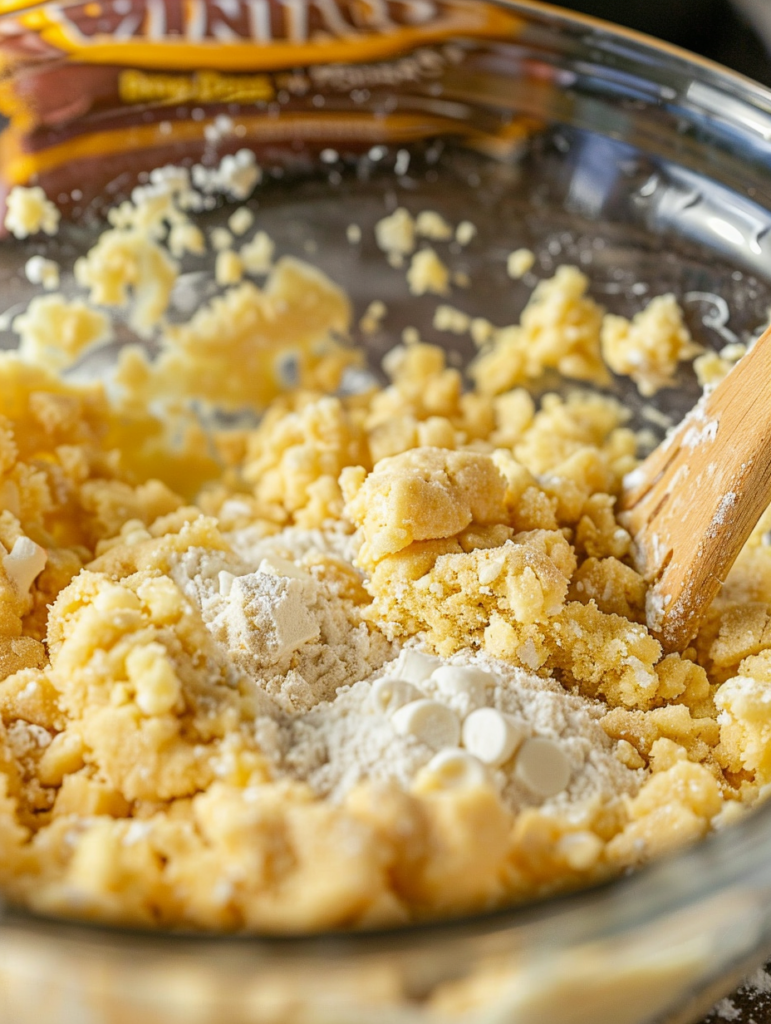 abdessalam hmouch A mixing bowl with cookie dough made from b d6fdce8d 614f 4272 ac02 65dea87e108e 2 Lemon Pudding Cookies: 5 Easy Steps for Soft & Chewy Citrus Bliss!