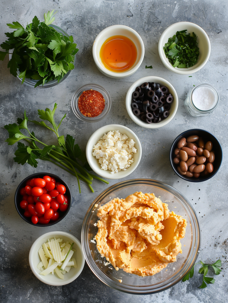 Pimento Cheese Dip Ingredients